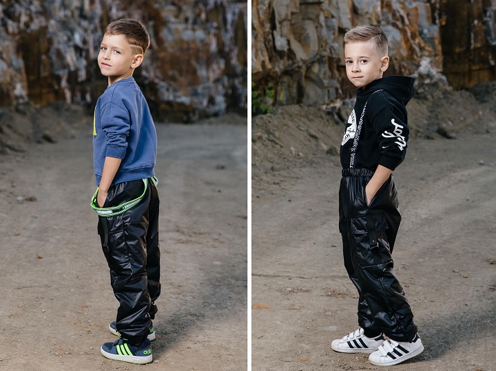 демисезонные брюки для мальчика С-729